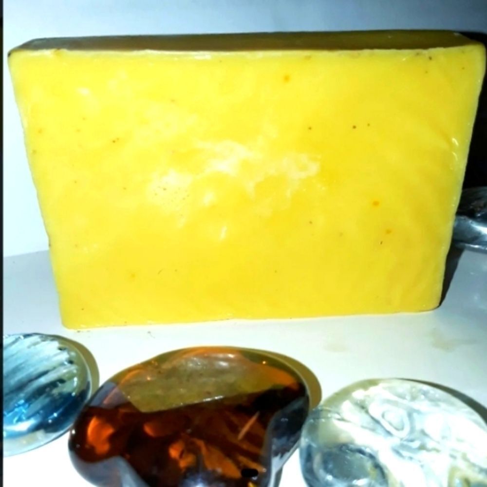 𝅺HAND CRAFTED Orange Bright Soap Bar LIMITED EDITIO